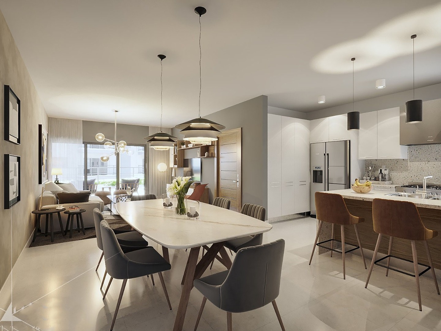 apartamentos - Apartamentos listos para entrega/Clau IV, Autopista de San Isidro 3