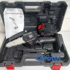 herramientas, jardines y exterior - Motosierra Eléctrica Recargable - Comodidad y Pote 4