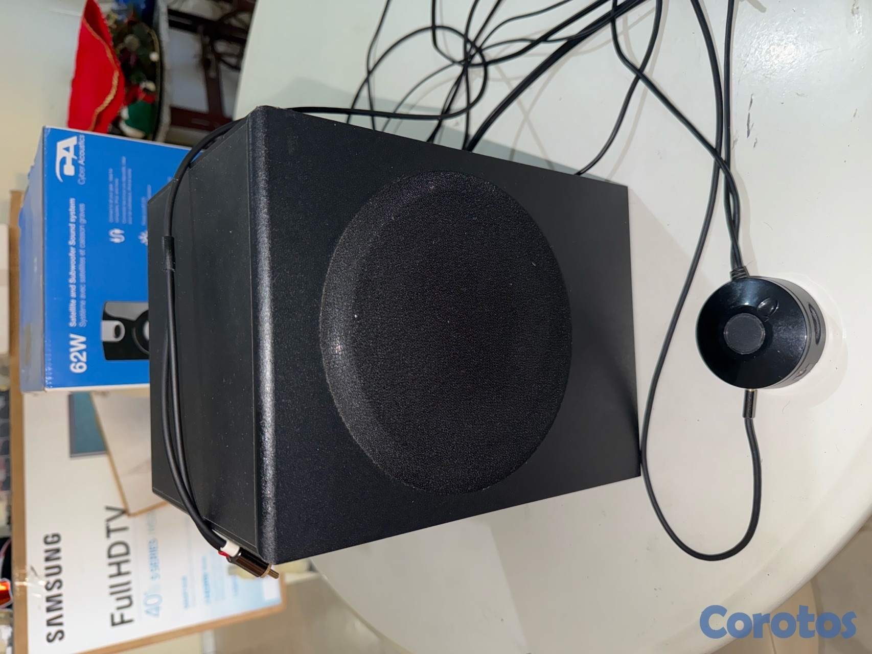 camaras y audio - Vendo Equipo de Sonido Amplificador Acústico Cyber Acoustics; Home Teather..!  3