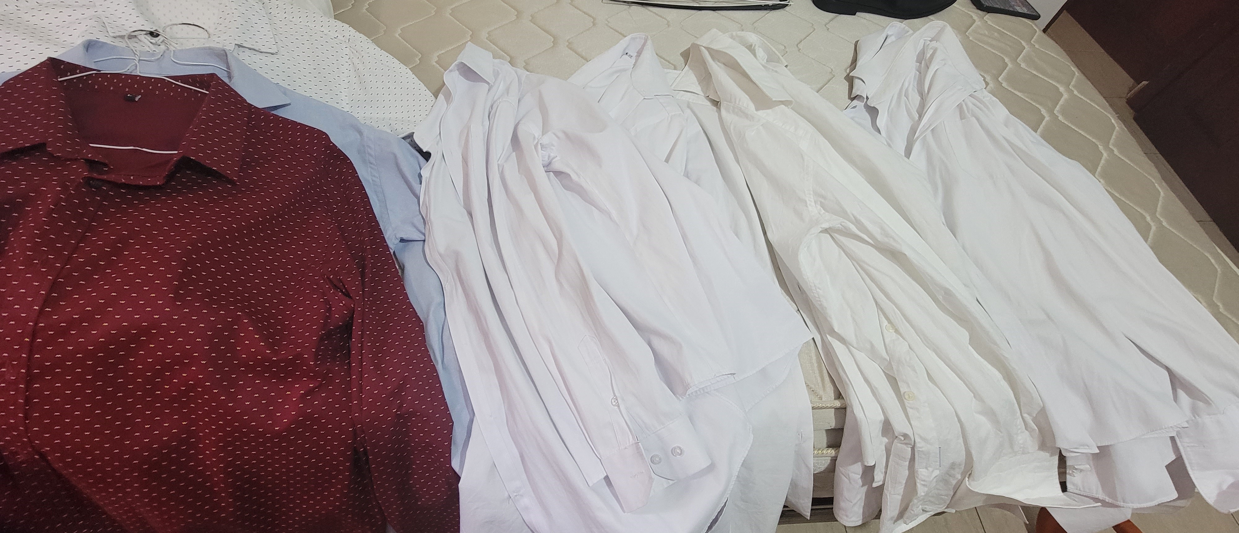 ropa para hombre - **Vendo camisas prácticamente nuevas, size M, L 4