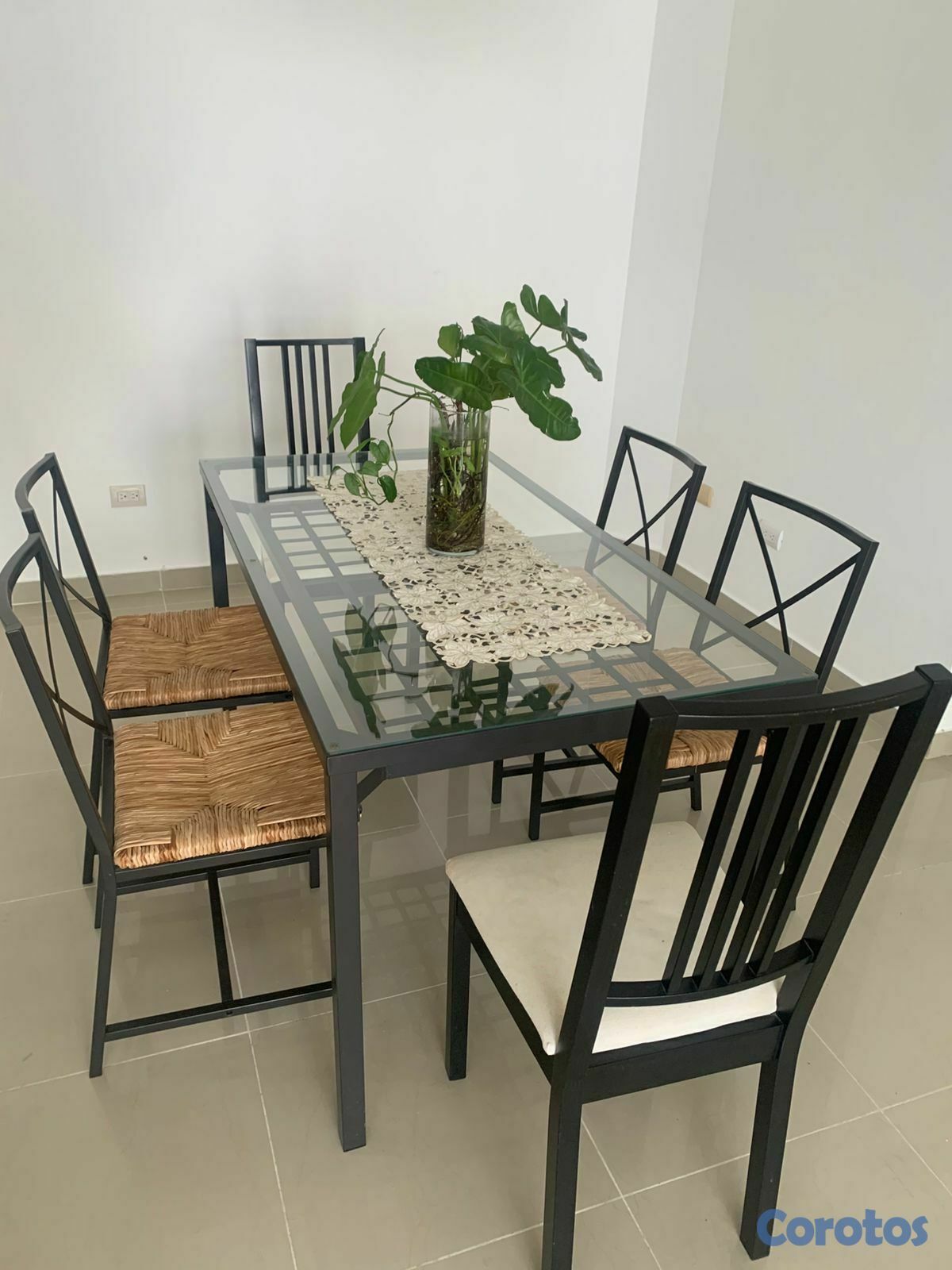 muebles y colchones - SOFA DE 3 PERSONAS Y COMERDOR 6 SILLAS 2