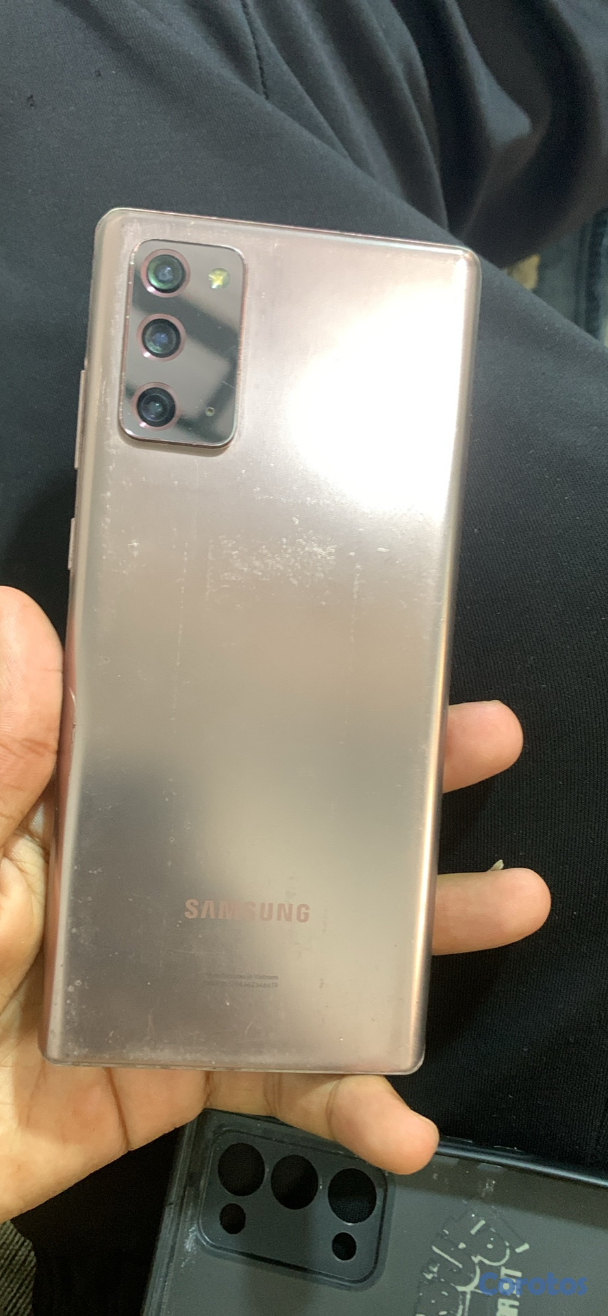celulares y tabletas - Samsung note 20, tiene la pantalla dañada  4