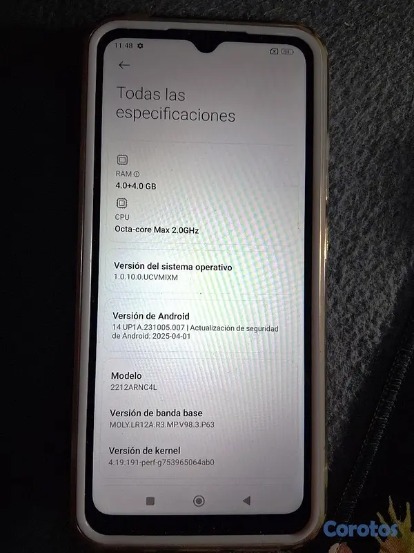 celulares y tabletas - Smartphone Xiaomi Redmi 12C 128GB / 8GB Dual Sim 2