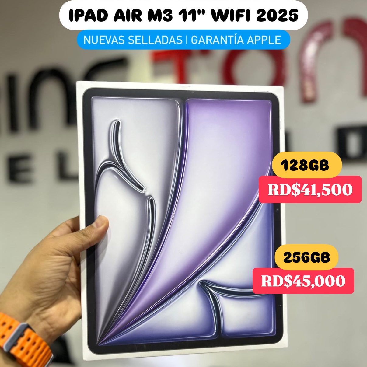 celulares y tabletas - IPAD AIR M3 11" WIFI 128GB 256GB SELLADAS OFERTA🔥 0
