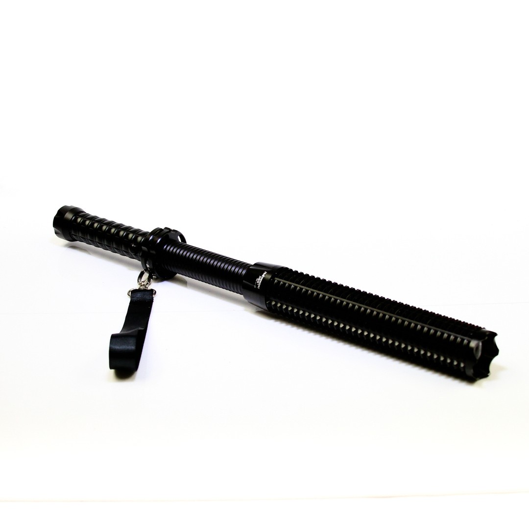 accesorios para electronica - Linterna Con Macana, Baston De Defensa, Foco Seguridad 5