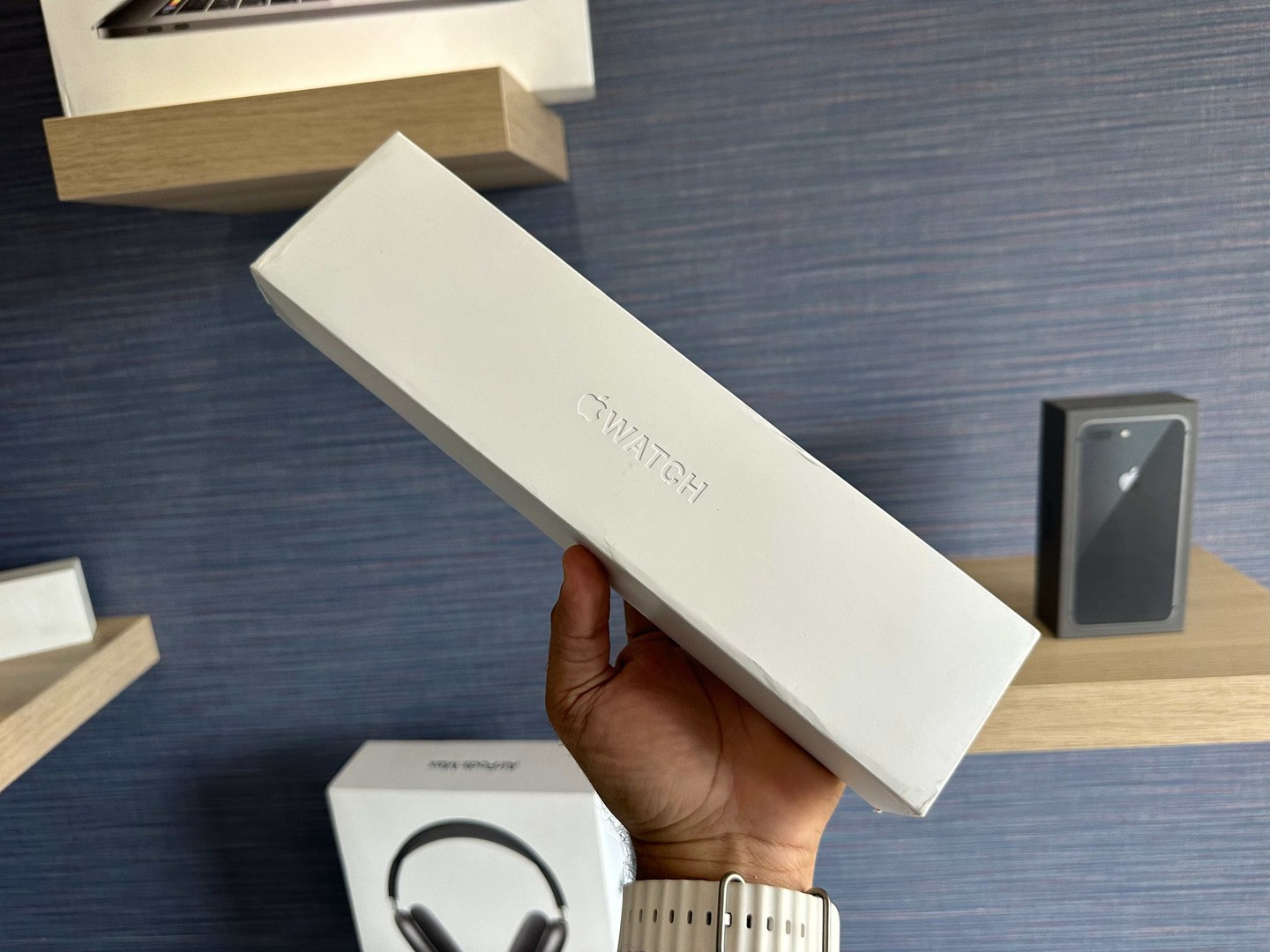 accesorios para electronica - Vendo Apple Watch Series 7 45mm Acero inoxidable CEL + GPS Sellado, $ 18,500 NEG 1