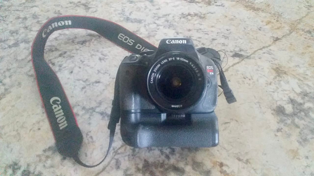 camaras y audio - Camera canon con 6 lentillas y printer