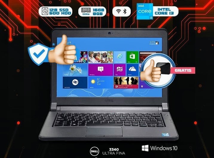 computadoras y laptops - Vendo Laptop Dell Latitude 3340 1
