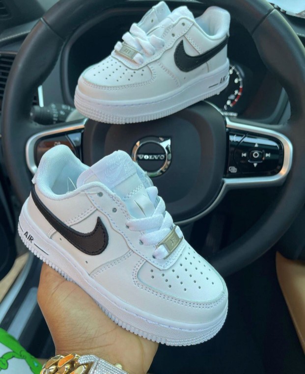 Corotos Tenis Nike Air Force One 1 uno Croki Croqui Croky Croquis Crokis para nino nina