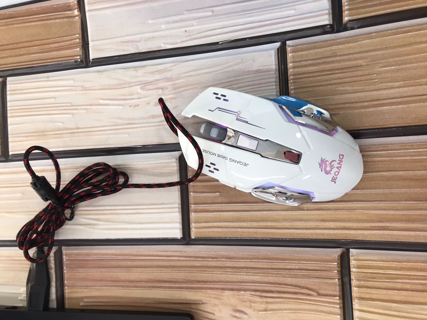 otros electronicos - Mouse Gaming JM - 520 RGB USB Luz Led Multicolor
 5