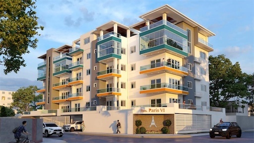 apartamentos - Venta de apartamento en tropical del este de 135mts Santo Domingo este 