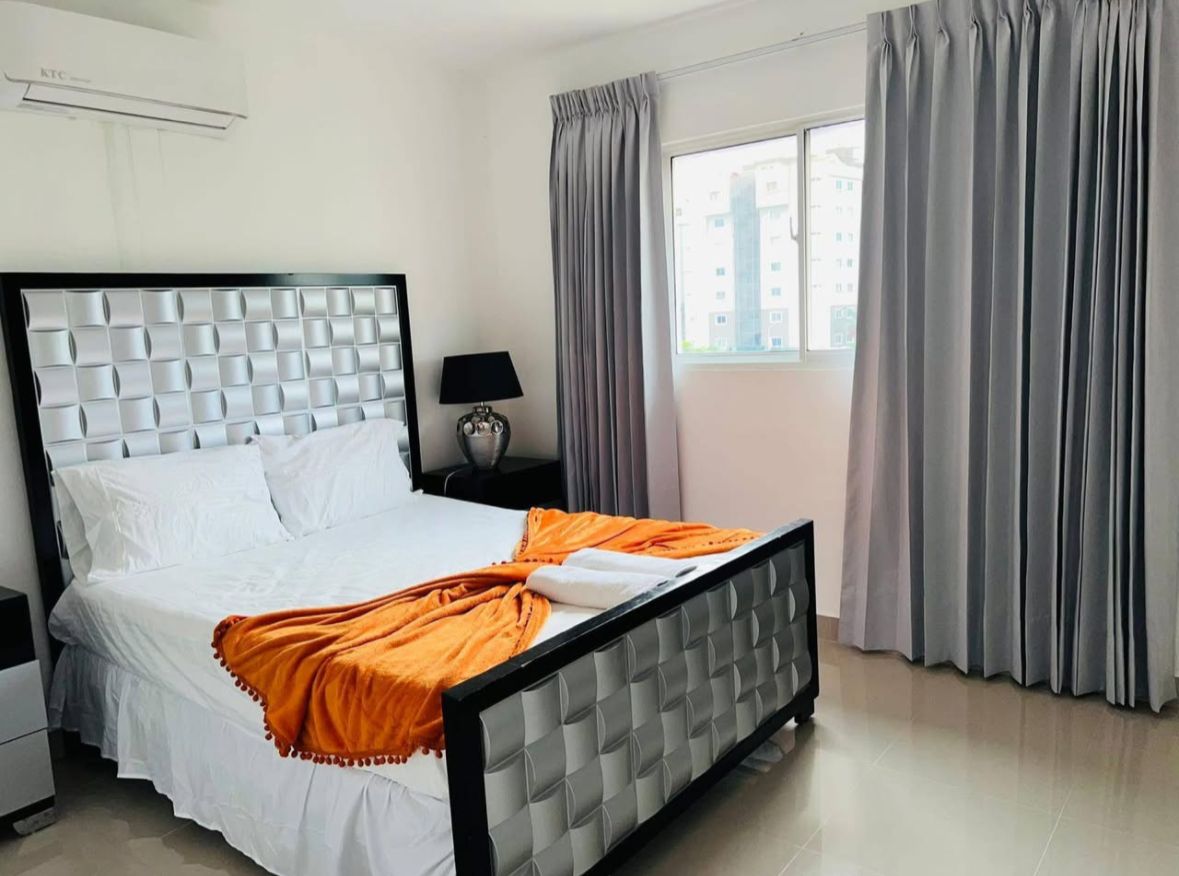 apartamentos - Apartamento Amueblado Ave. Hispanoamericana  3