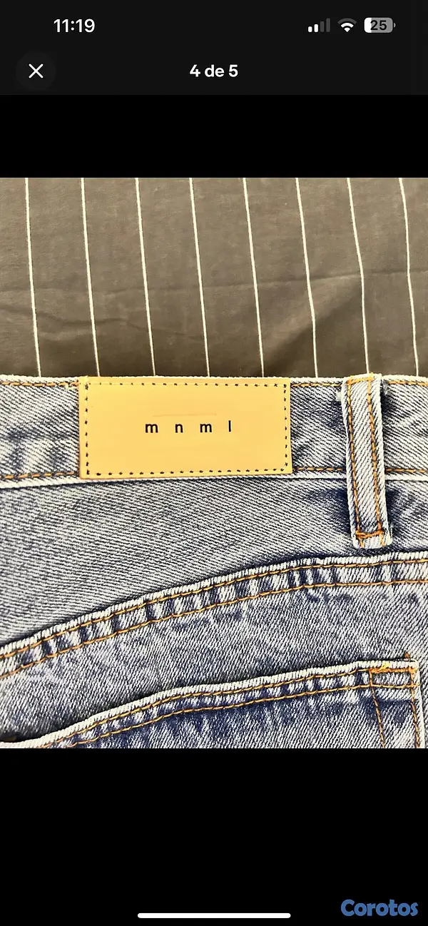 ropa para hombre - JEANS FLARED MNLM 4