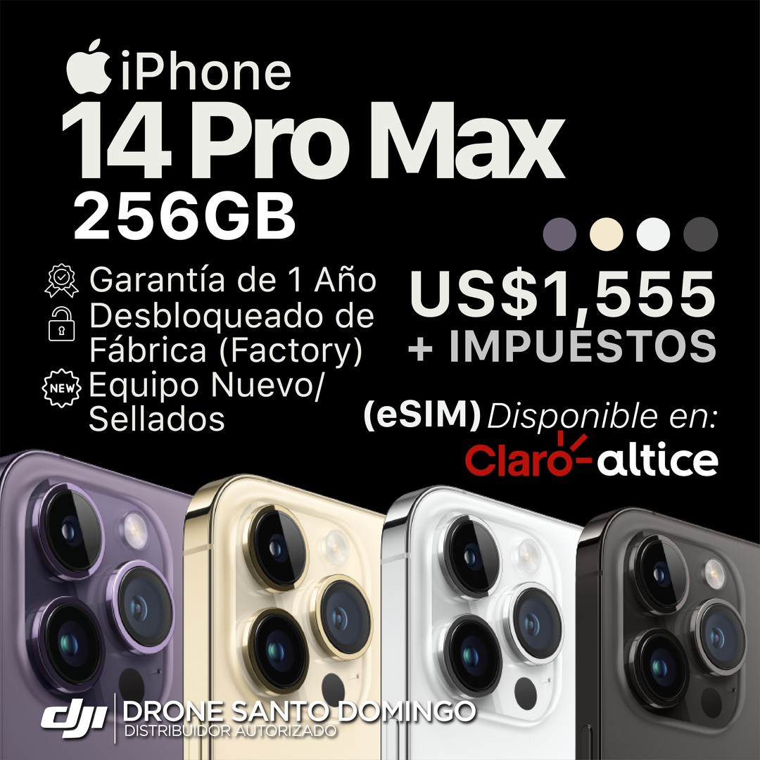 celulares y tabletas - 📲IPHONE 14 PRO MAX 256GB (eSIM)📲