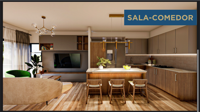 apartamentos - Venta de apartamentos en vista cana frente al campo de golf con piscina  6
