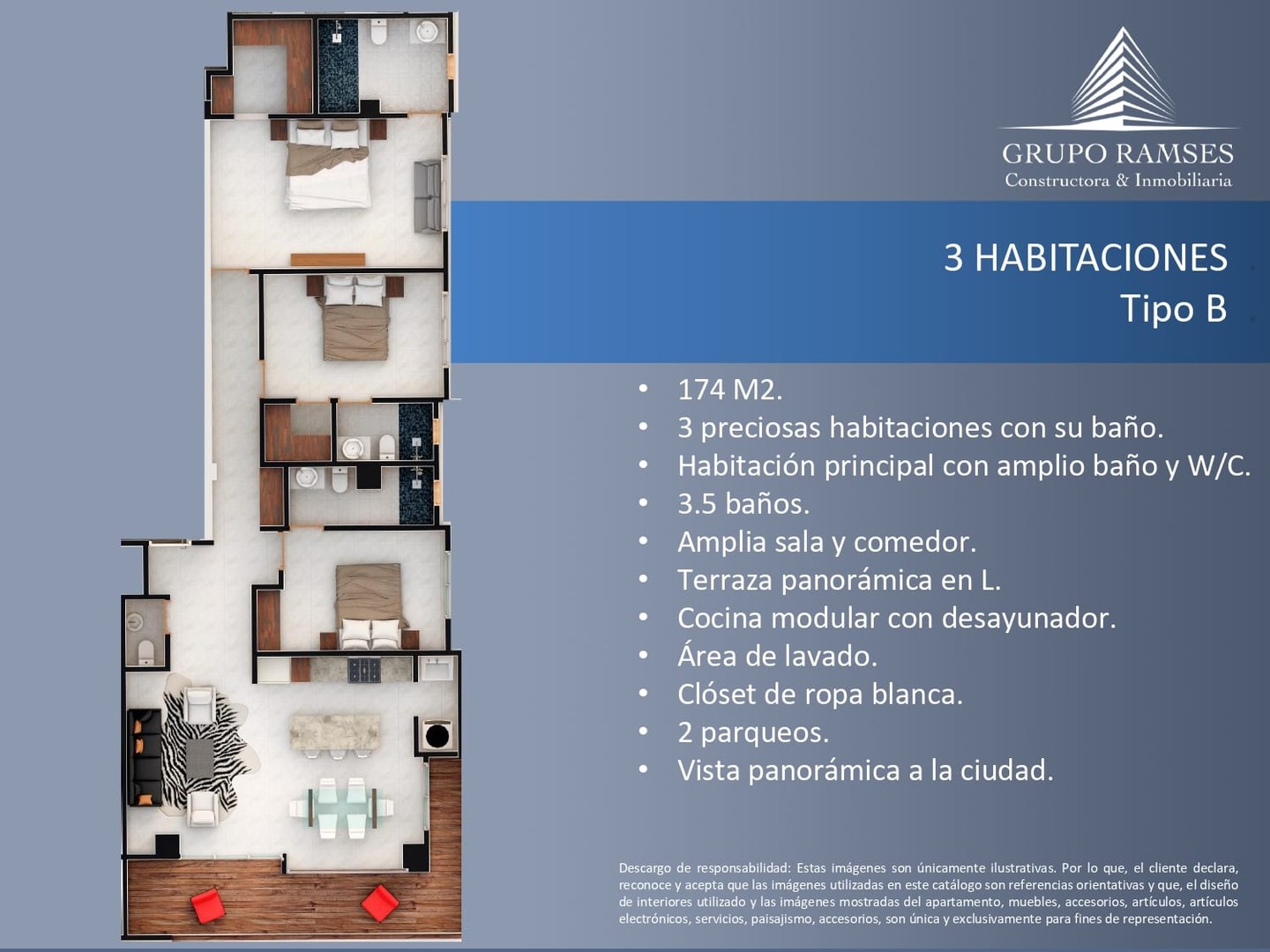 apartamentos - Apartamentos de lujo en Torre en Alma Rosa I 5