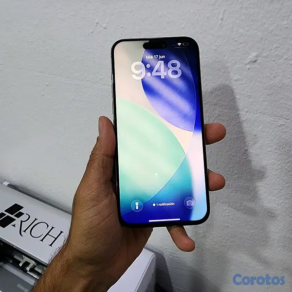 celulares y tabletas - iPHONE 15 PRO MQX 256GB CHIP FISICO 3
