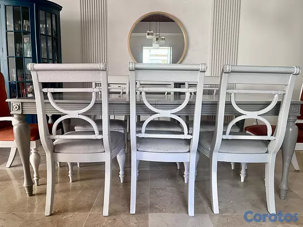 muebles y colchones - Mesa comedor 8 personad 2