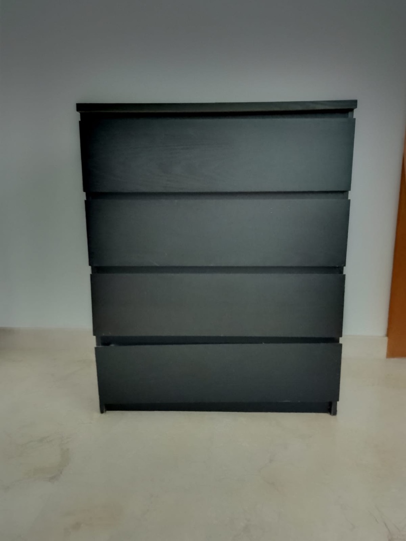 muebles y colchones - Gavetero Ikea Negro 0