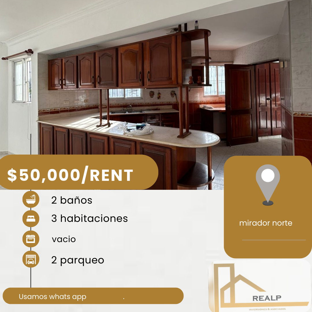 apartamentos - hermoso apartamento en el mirador  norte 