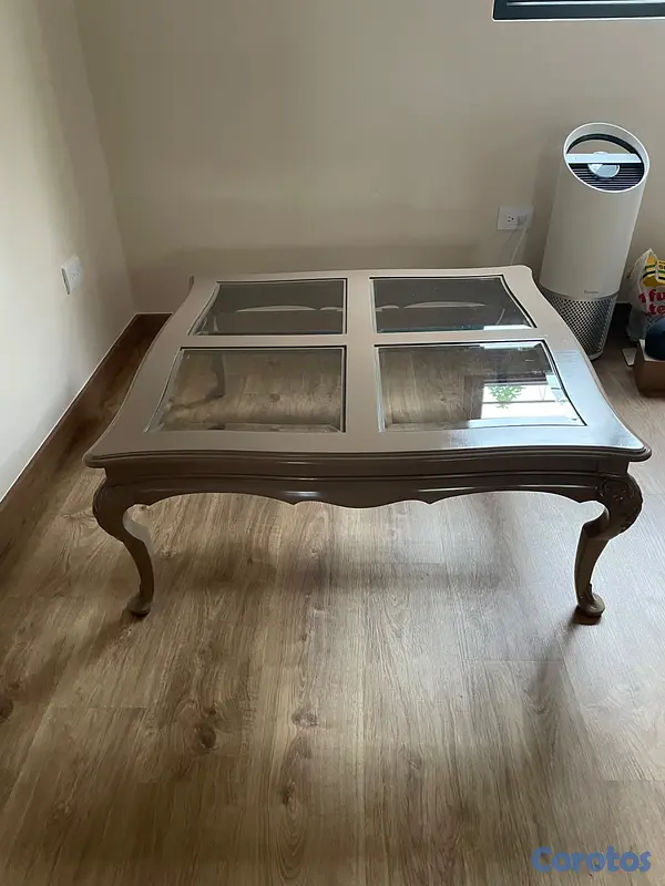 muebles y colchones - Juego completo de sala. de 3 muebles y mesa 2
