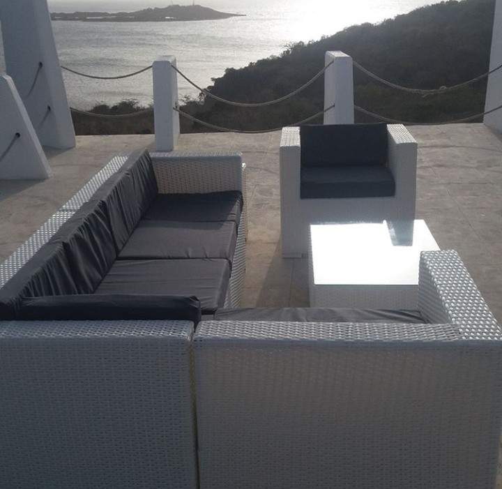muebles y colchones - muebles en mimbre sintetico 1