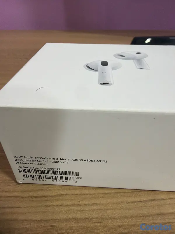 celulares y tabletas - Airpods pro3 en su caja 2
