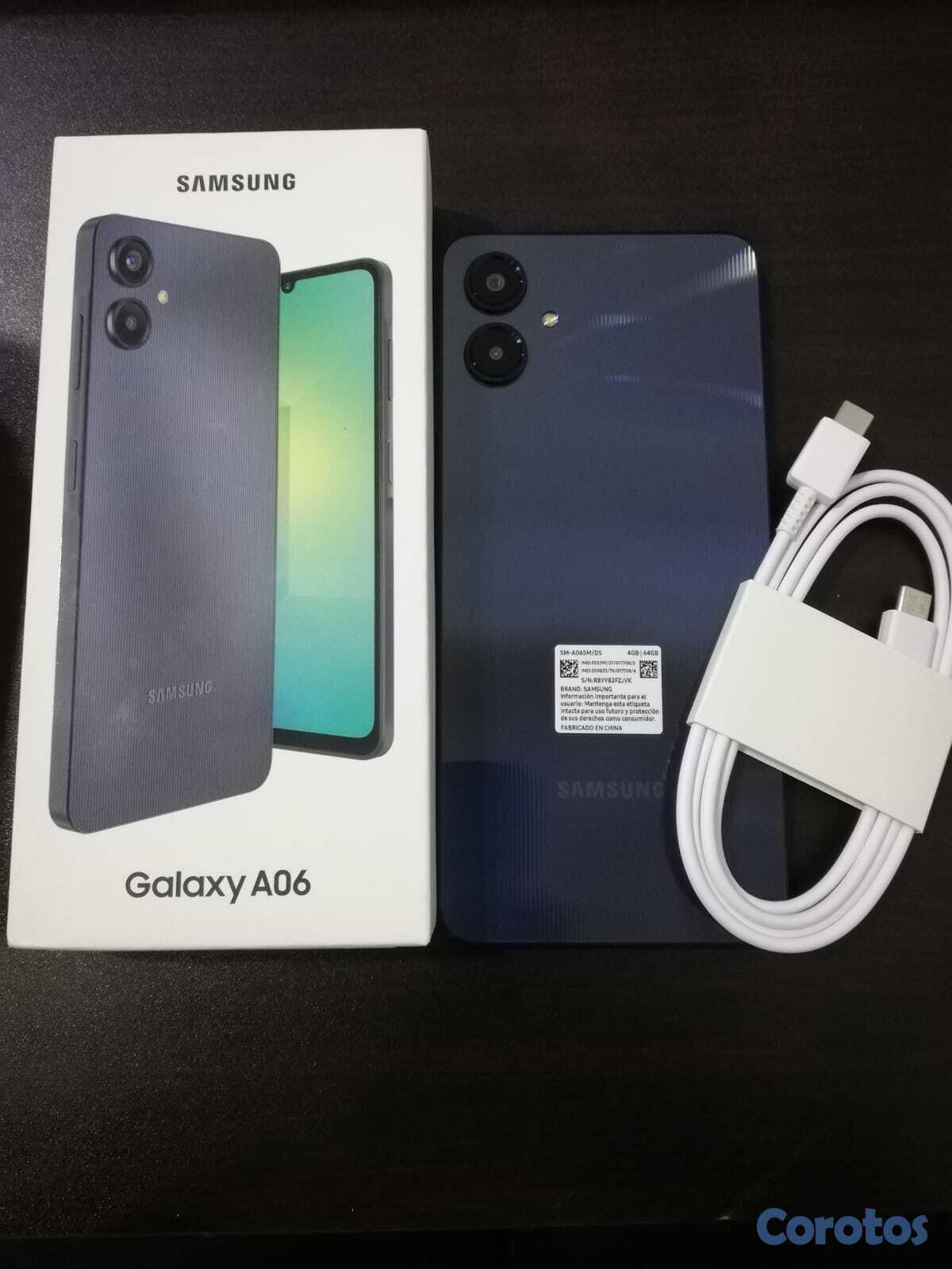 celulares y tabletas - TELEFONO SAMSUNG GALAXY A06 64+4GB RÁPIDO Y EFICAZ 3