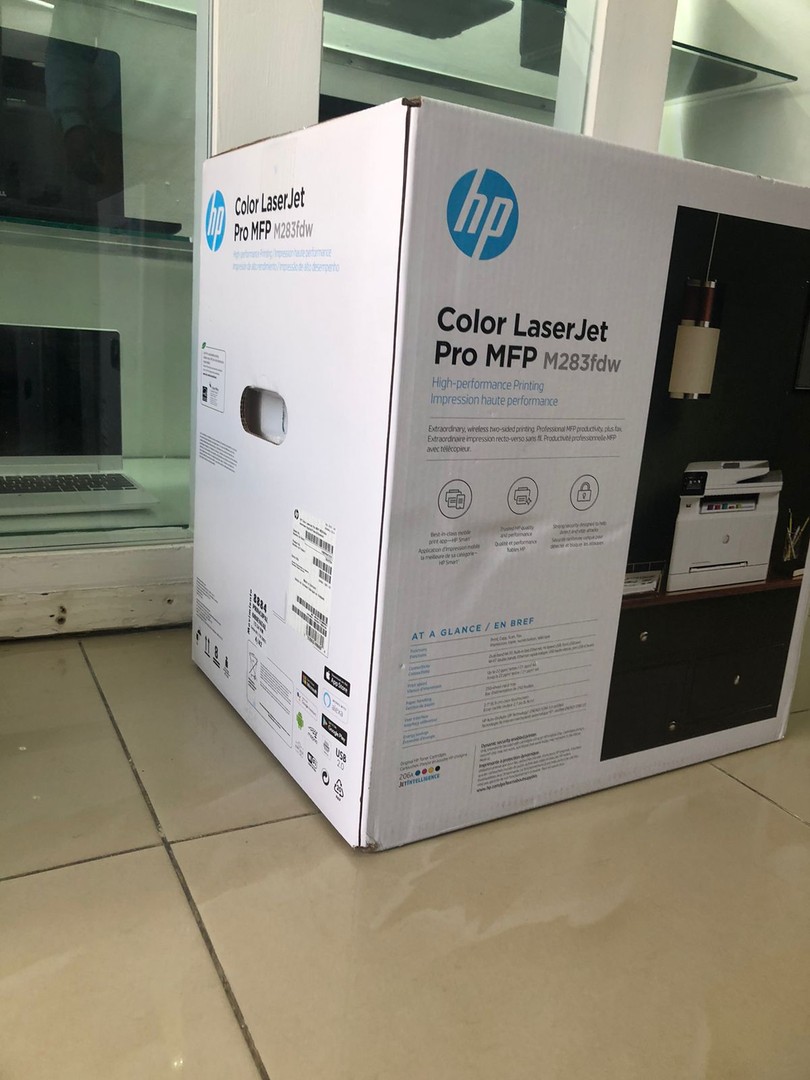 impresoras y scanners - Impresora HP Laser Jet Pro MFP M283fdw  Multifuncional - Dusplex  5