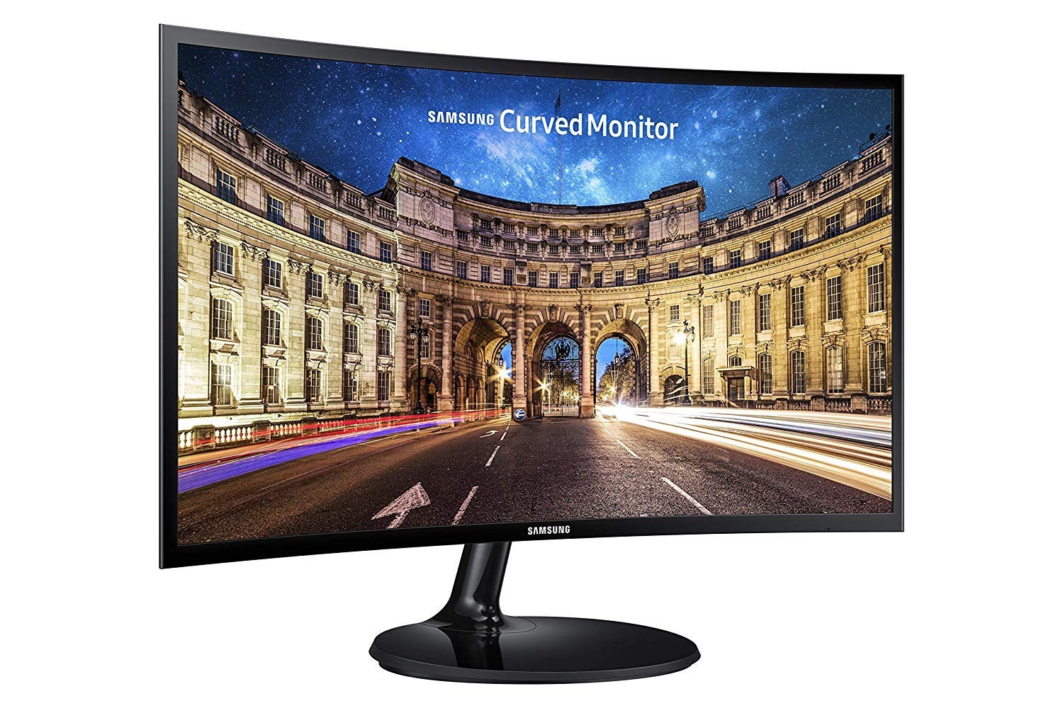 computadoras y laptops - MONITOR CURVO SAMSUNG 24 PULGADAS FHD (1,920 X 1,080) 1800R, LED,LC24F392FHNXZ 0