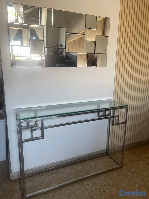 decoración y accesorios - Vendo repisa y espejo 3