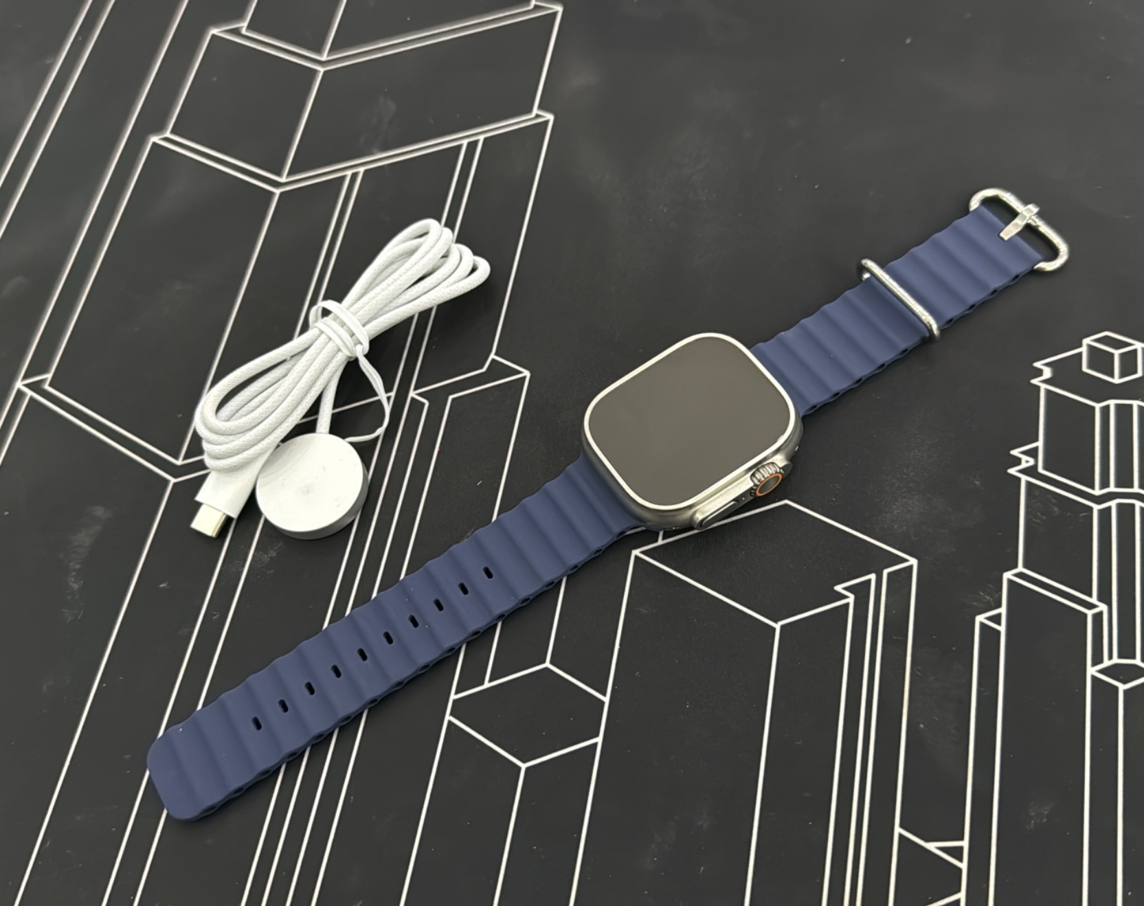 celulares y tabletas - Apple Watch Ultra 2 49mm Como Nuevo, RD$ 35,500 NE 4