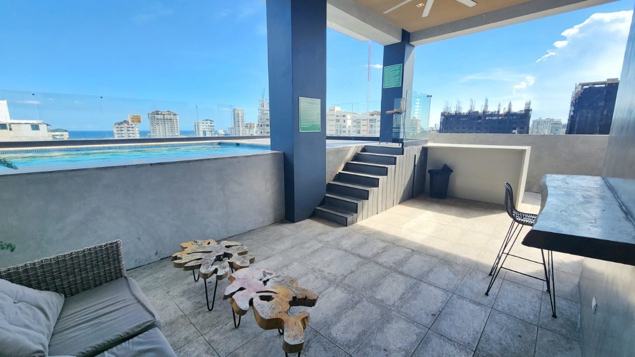 apartamentos - Apartamento en El Exclusivo Sector de Naco Totalmente Amueblado.   9
