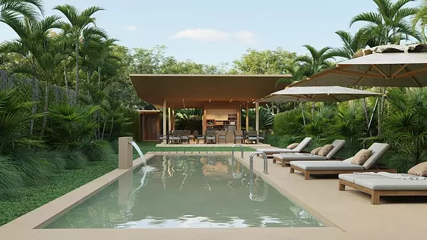 apartamentos - Apartamentos en Santiago con piscina y Gimnasio y parques (TH) 5