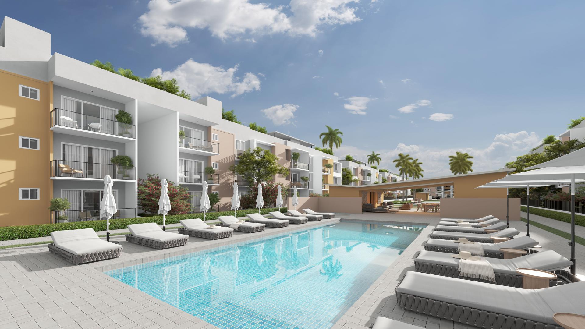 apartamentos - Proyecto económico en Bávaro, Punta Cana, con apartamentos de 2 y 3 habitaciones 4