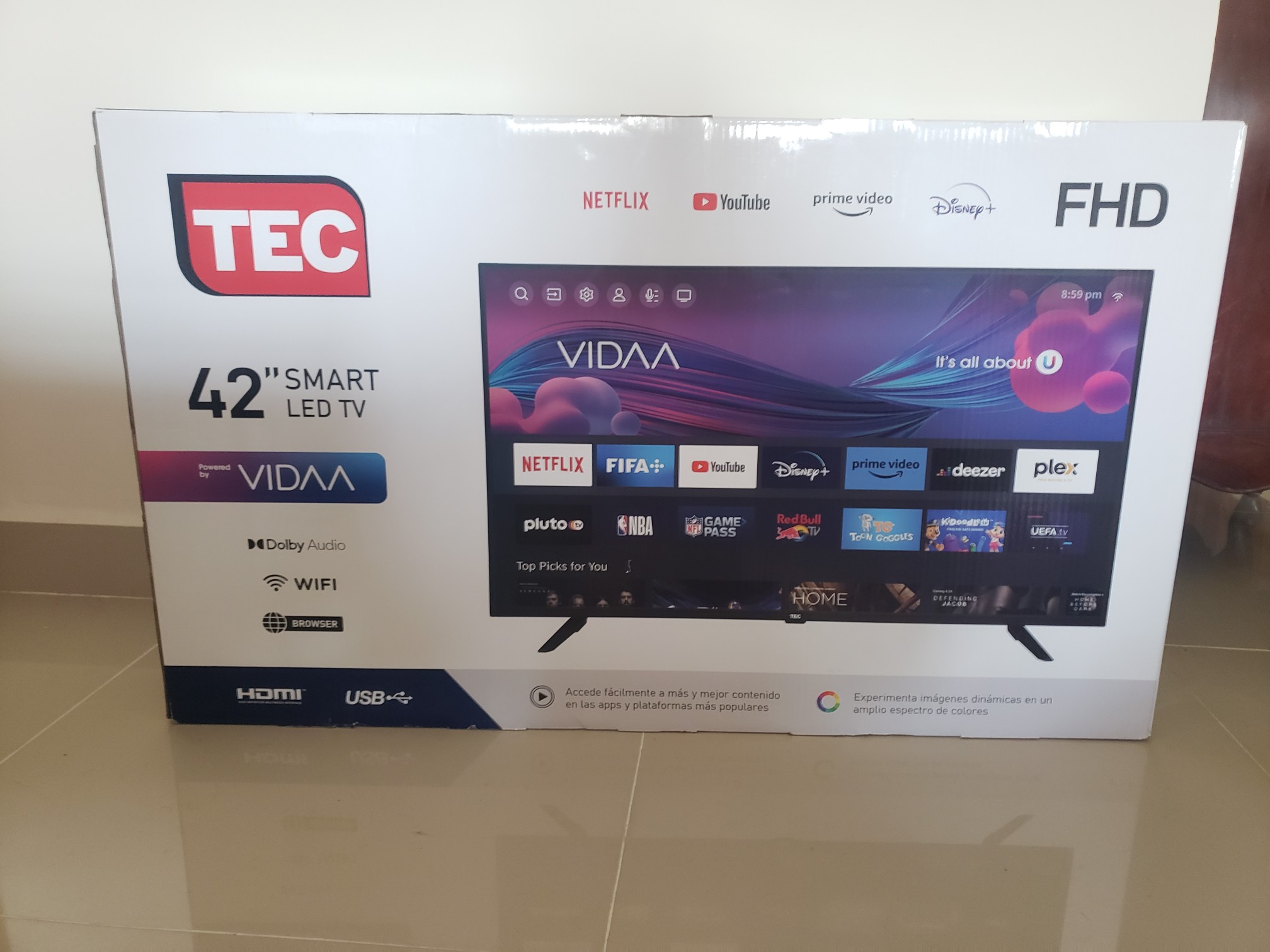 tv - Smart tv Tec 42"