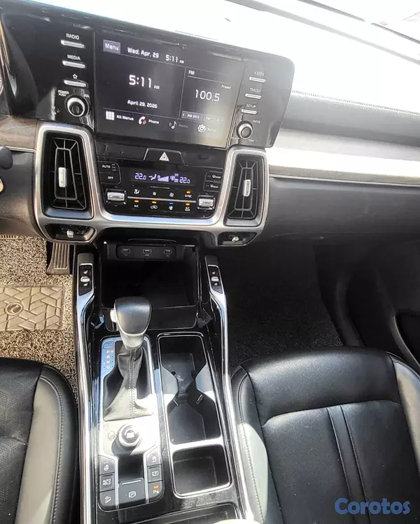 jeepetas y camionetas - KIA SORENTO S 2021 NEGRO GASOLINA 4