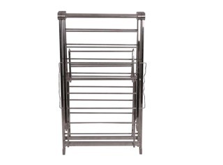 herramientas, jardines y exterior - Tendedero fuerte reforzado de metal plegable portatil ideal para balcon 2