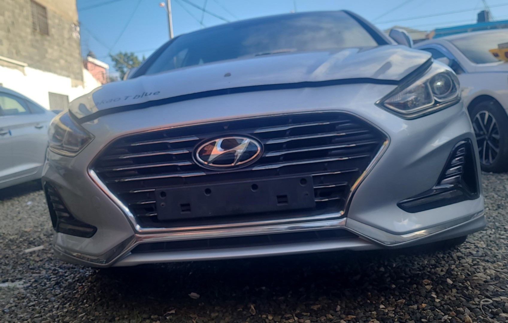 carros - HYUNDAI SONATA NEW RISE 2018 GRIS 0