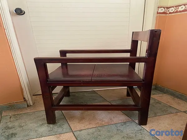 muebles y colchones - 4 sillas en caoba  2