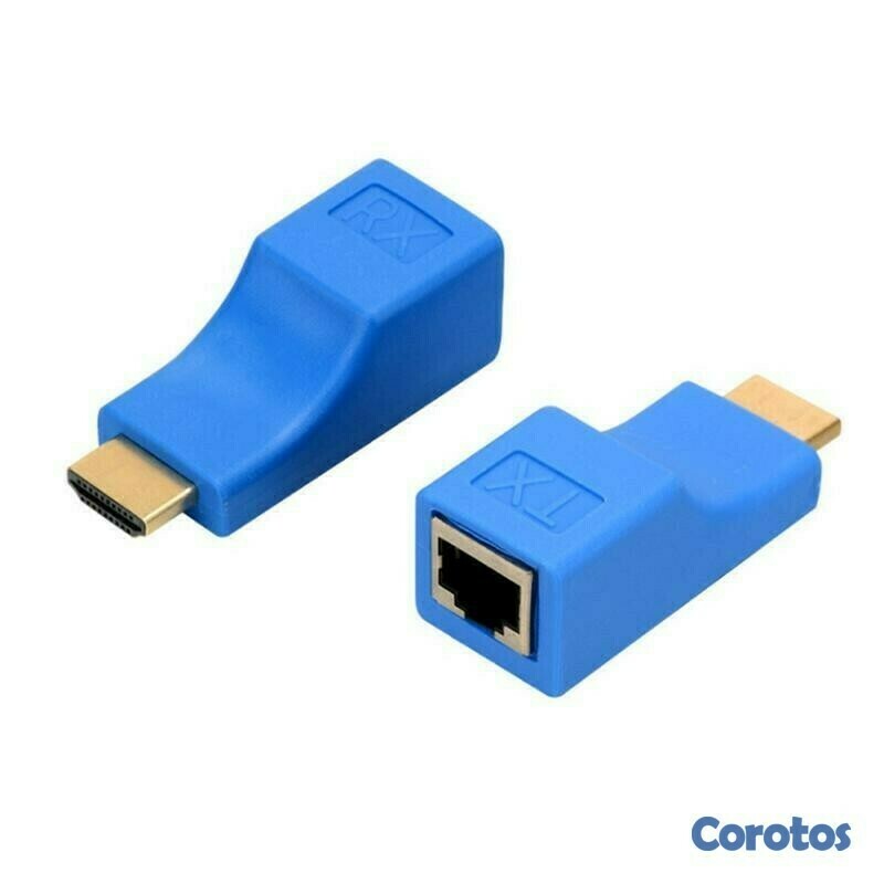 otros electronicos - Adaptador Extensor HDMI por cable LAN 1