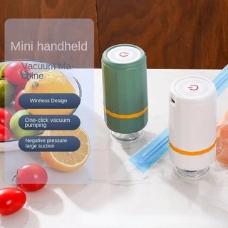 electrodomesticos - Mini Máquina De Vacío De Mano, Bomba Recargable Para Alimentos Ropa vacuum  2