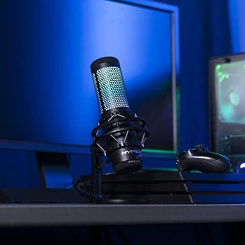 consolas y videojuegos - HyperX QuadCast S - Micrófono condensador USB RGB  6