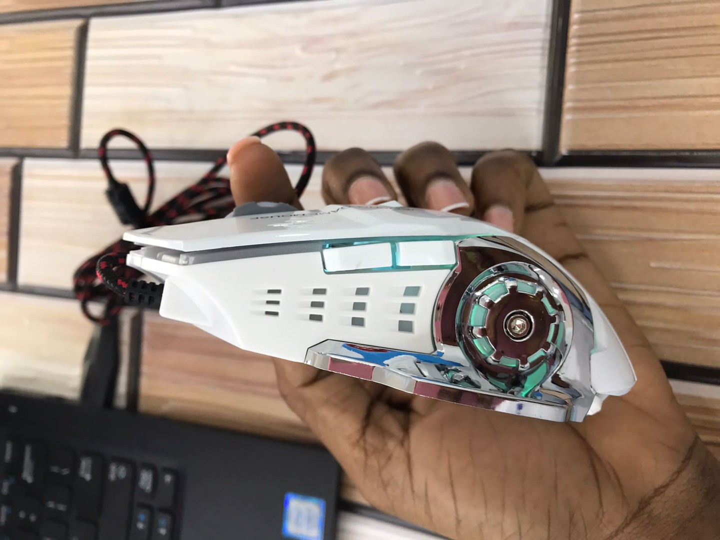 otros electronicos - Mouse Gaming JM - 520 RGB USB Luz Led Multicolor
 6