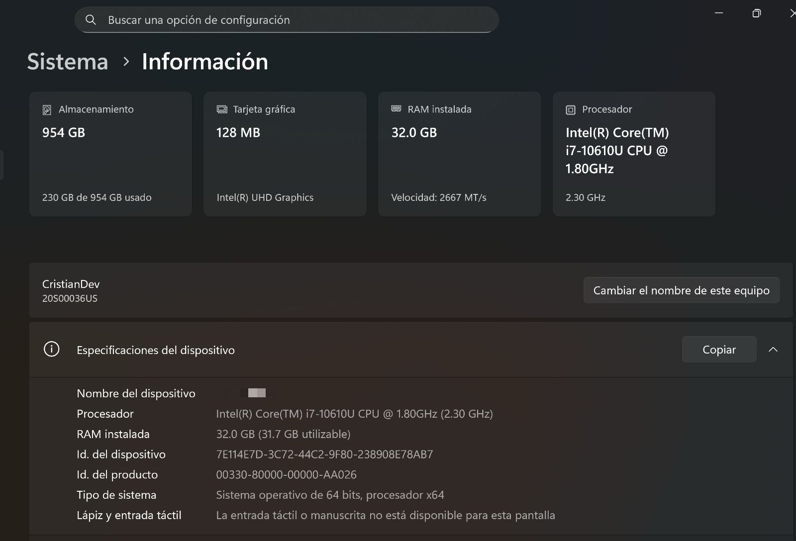 computadoras y laptops - Laptop Lenovo ThinkPad i7 • 32GB RAM • 1TB SSD 3