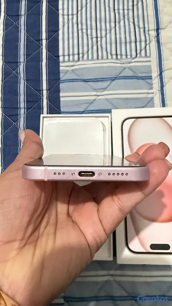 celulares y tabletas - Unica Dueña IPhone 15 normal 4