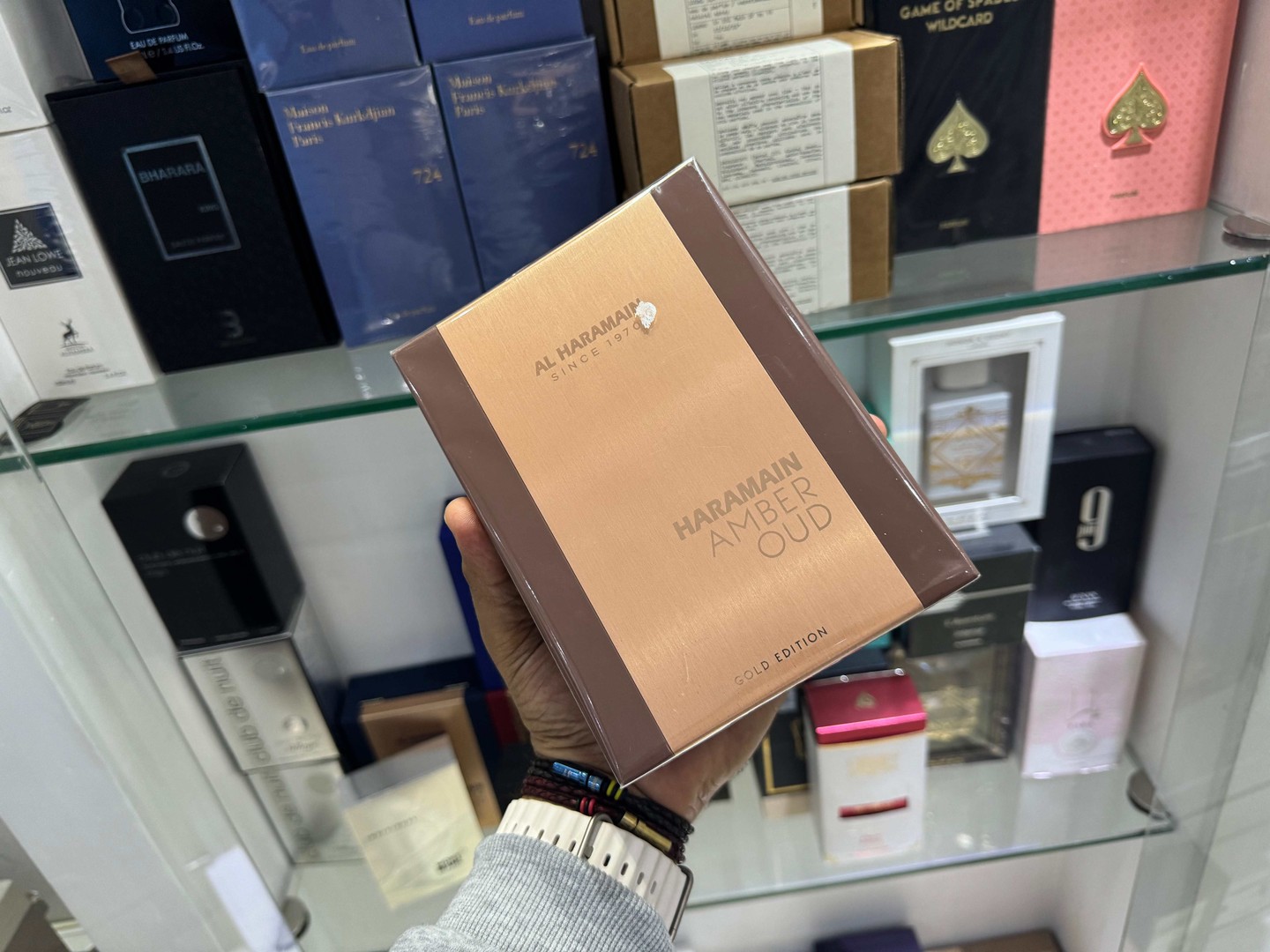 joyas, relojes y accesorios - Perfume Al Haramain AMBER OUD Gold Edition 60ml Nuevo Sellado RD$ 4,800 NEG 0