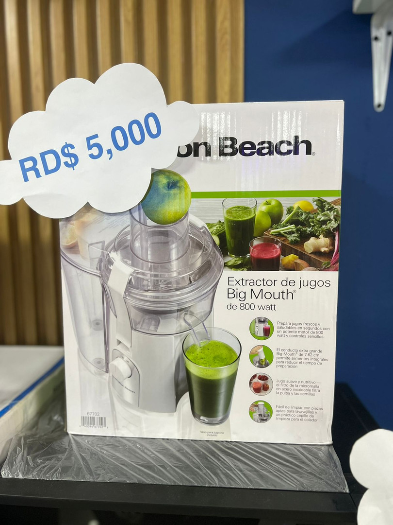 electrodomesticos - EXTRATOR DE JUGO HAMINTON BEACH NUEVOS #OFERTAS 