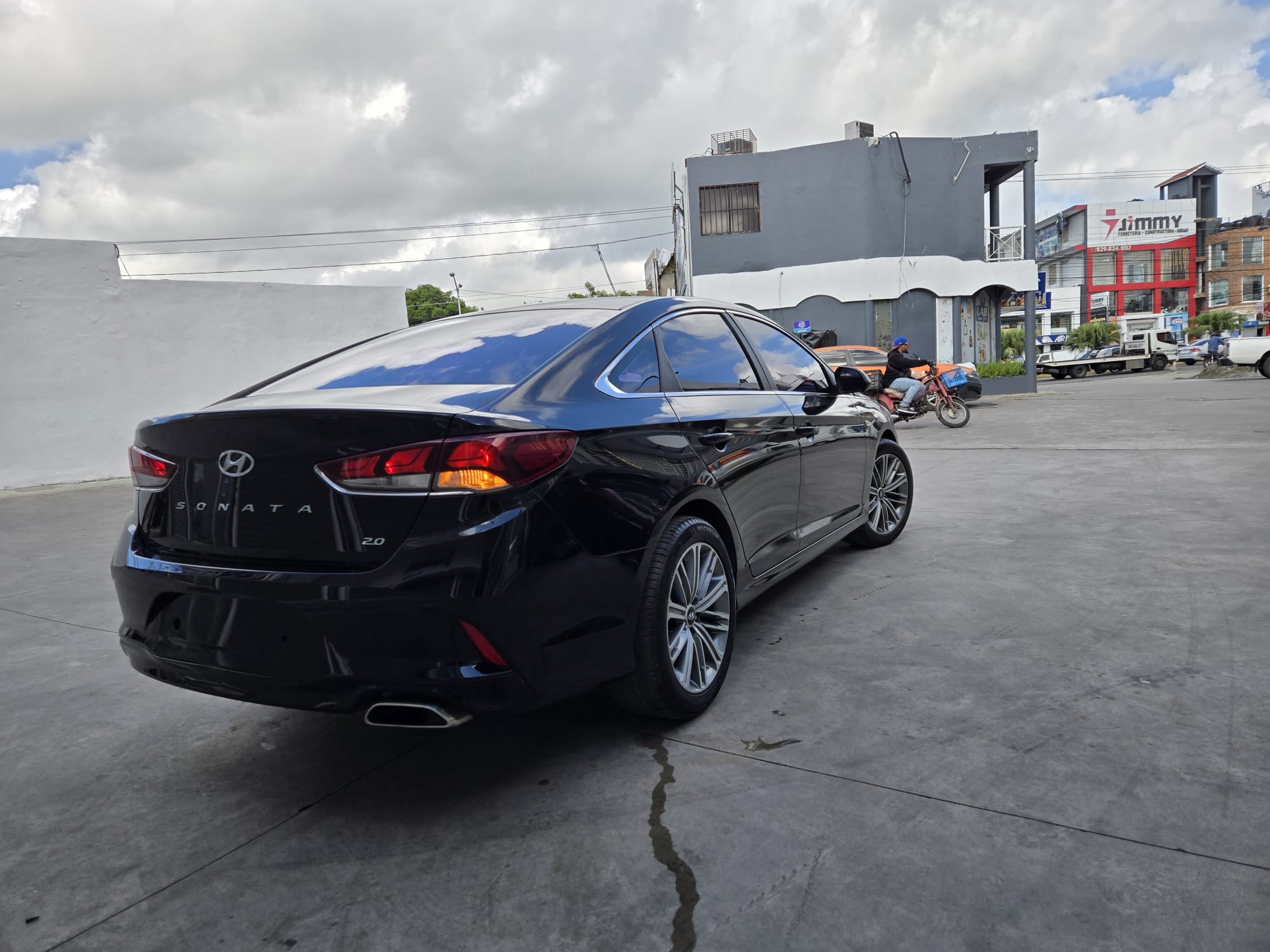 carros - HYUNDAI SONATA NEW RISE 2018 NEGRO GASOLINA 2
