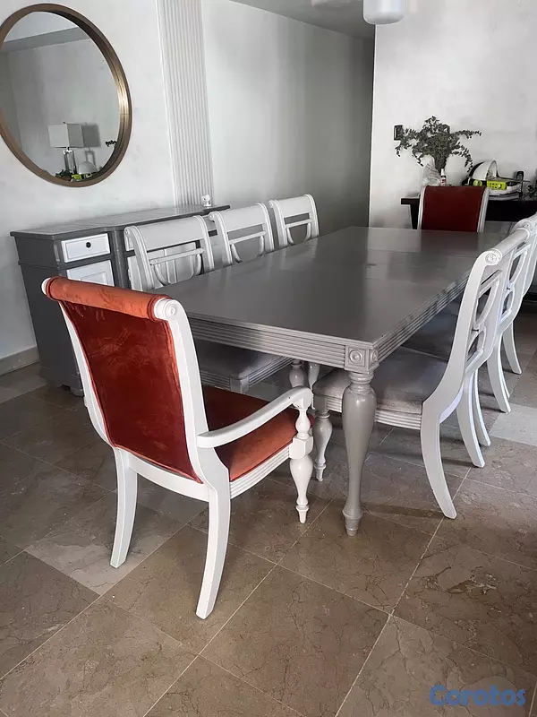 muebles y colchones - Mesa comedor 8 personad 3